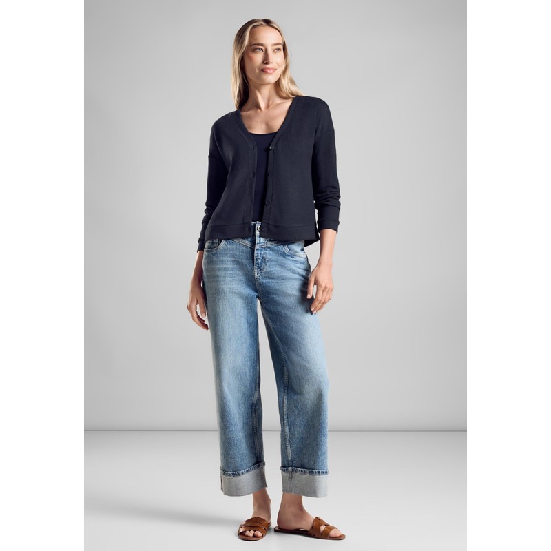 Street One Women's Lightweight Cardigan, Deep Blue