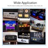 VU Meter Easy Operation ABS Adjustable Backlit Widely Used VU