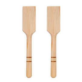 Palitas de Madera Decorativas color Natural para Decoración Fantasias Miguel Figuras de Madera Recuerdos Invitacion Boda tamaño de 10.5 centímetros Marca mylin 1 paquete con 2 piezas