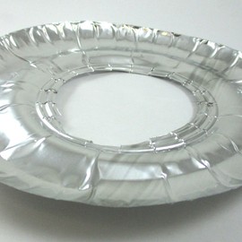 40 Pc Aluminum Foil Round Gas Burner Bib Oven Liners Covers Wholesale 7.5" !