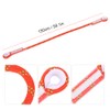 60/120/150cm Outdoor Survival Climbing Safety Rope with Ring Bearing(Orange 150cm)