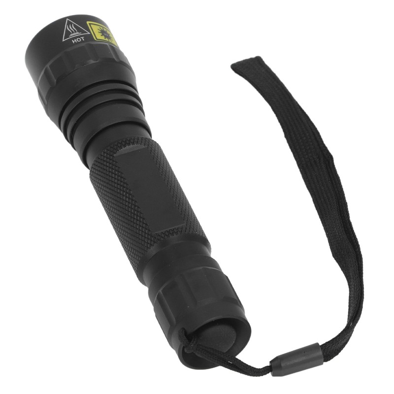 UV Flashlight 365nm Aluminum Portable Professional UV Flashlight for Resin