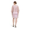 Vera Mont Women's Glitter Cape, Rose / silver, Unit size