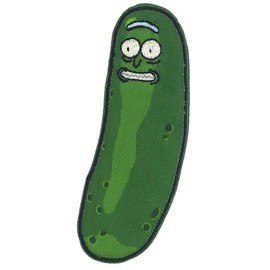 C&D Visionary Morty Pickle Rick Patch, Green, Black