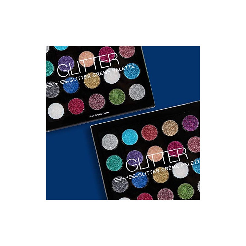 Paleta de sombras - gel con glitter