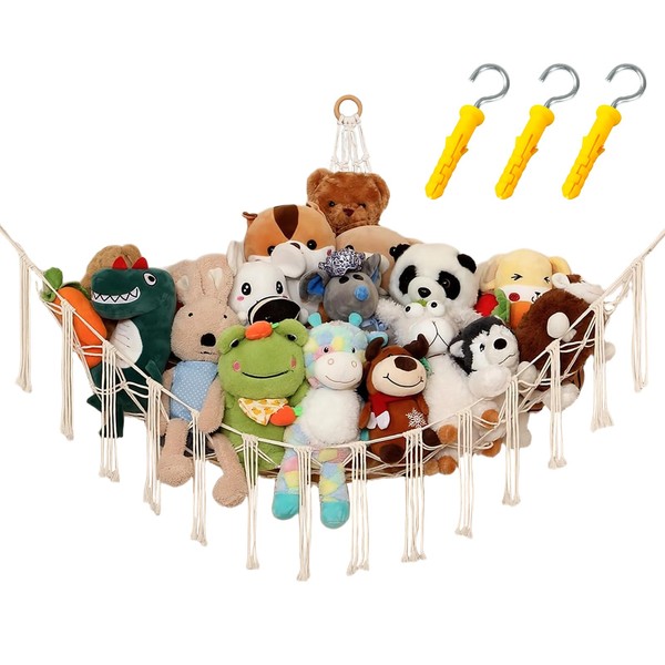 Toy Hammock For Stuffed Animals, Weiß Teddy Hammocks Teddy Bear