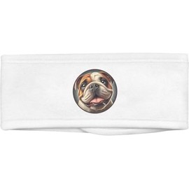 'Smiling Bulldog' Beauty Head Band/Hair Band (HB00036563)