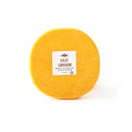 Traditional Wisconsin Colby Longhorn Cheese 3-Pack | (3) 1-Pound Wheels | Mild & Creamy – Ideal for Sandwiches, Snacks & Cheese Boards