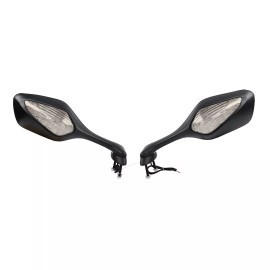 TCMT Rear View Mirrors LED Turn Signals Fit For Honda CBR1000RR 2008-2016 2009 2010