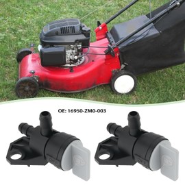 EMSea Pack of 2 Petrol Tap Assembly for Lawn Mower Engines Replacement Part 16950-ZM0-003 Fuel Shut-off Valve Compatible with Honda GC135 GCV135 GCV160 GCV190 GXV50 GXV57