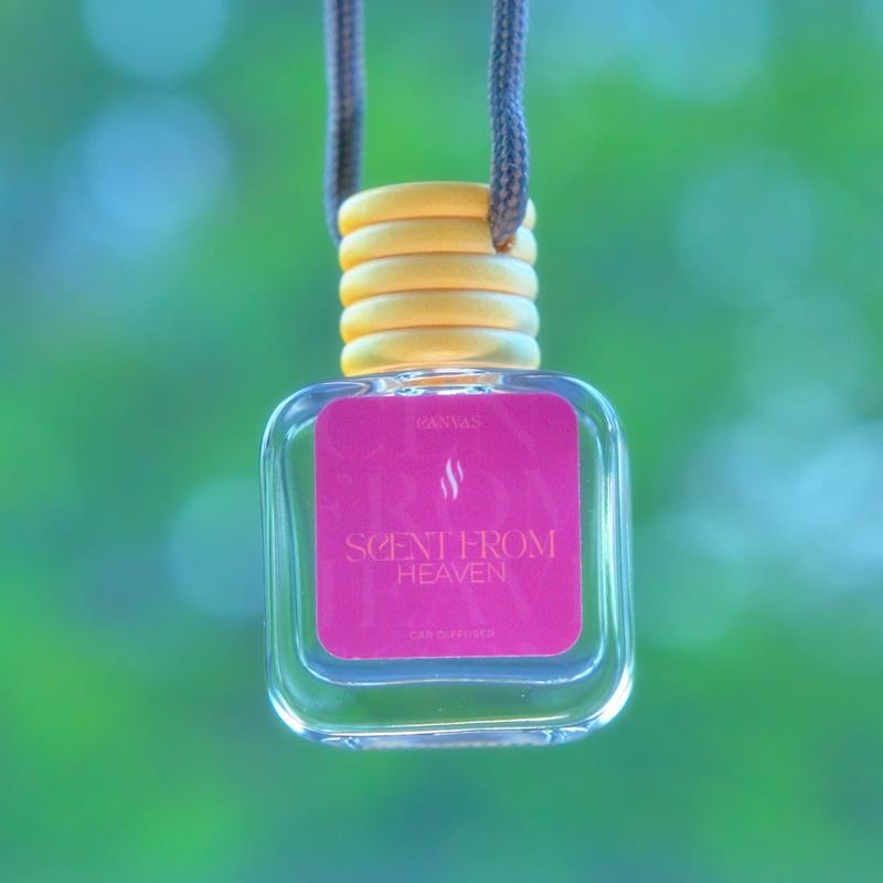 CANVAS Beauty Car Diffuser (Pick Your Scent):_Kreampuff