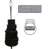 10 Pack 3" Heavy Duty Vinyl Coated S-Hooks for Hanging