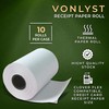 Vonlyst Thermal Paper Roll for Clover Flex Receipt Paper 2