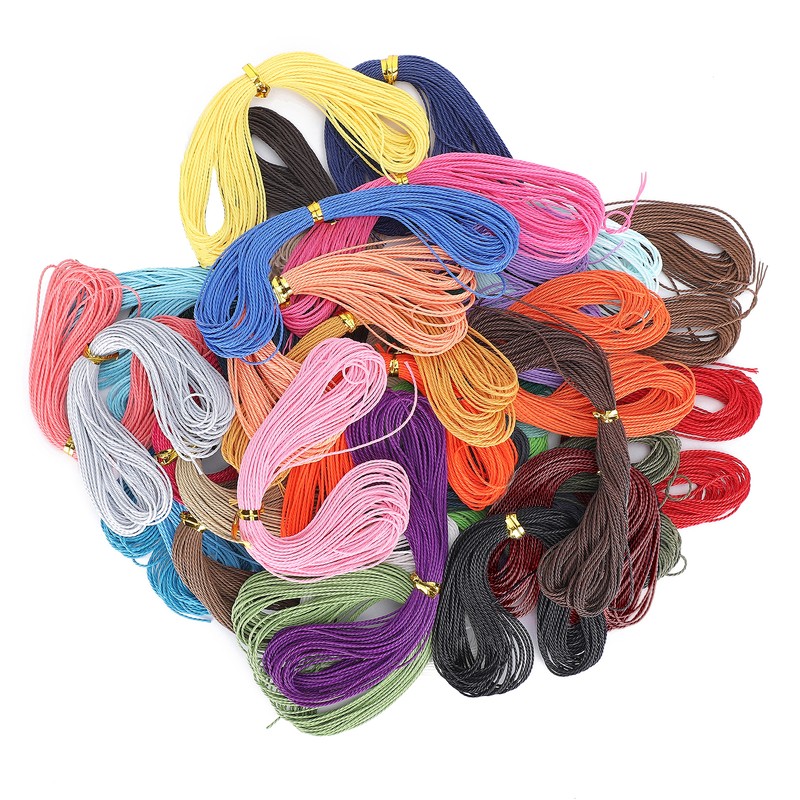 Artificial Leather Waxed Thread Kit DIY String Rope for Making
