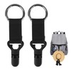 KAKUPPA 2 Pack Hat Clip for Travel on Bags, Secure