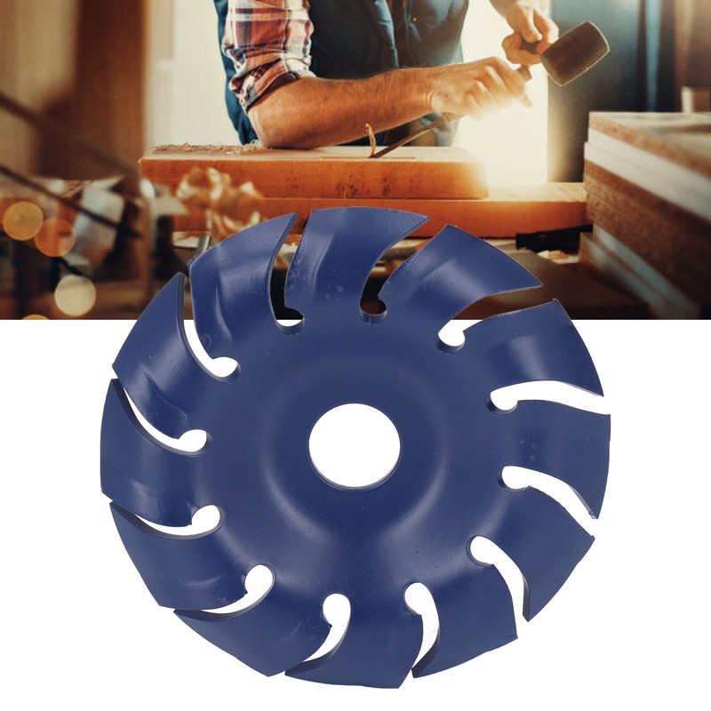 Angle Grinder Wheel Manganese Steel Dark Blue 0.9in Woodworking Grinding