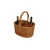 Wald Imports Brown Willow Wine/Beverage Storage Basket