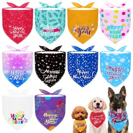 JpGdn - Pañuelos para perros de raza grande, talla XL, color multicolor, pañuelo, triángulo, bufandas, para niños y niñas, disfraz de aseo