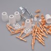 61Pcs PT31 Plasma Cutting Consumables with PT-31 Roller Guide Fit