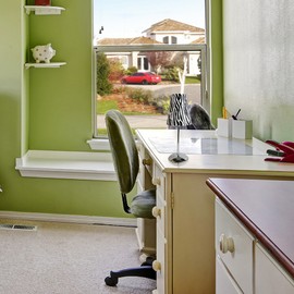 Simple Designs LT3024-ZBA Mini Silver Table Lamp with Animal Print Shade, Zebra