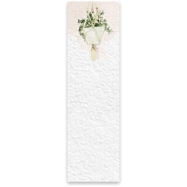 Primitives by Kathy 112415 Hanging Plant List Notepad | 9.5" x 2.75" | Holds to Fridge with Strong Magnet