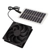 Efficient Solar Power Panel Exhaust Fan, Energy Saving and Odor