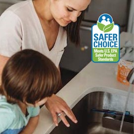 Lemi Shine Garbage Disposal Cleaner and Deodorizer Powered By Citric Acid | Foam Cleaner For Kitchen Garbage Disposal with a Natural, Fresh Lemon Scent (2 Count)