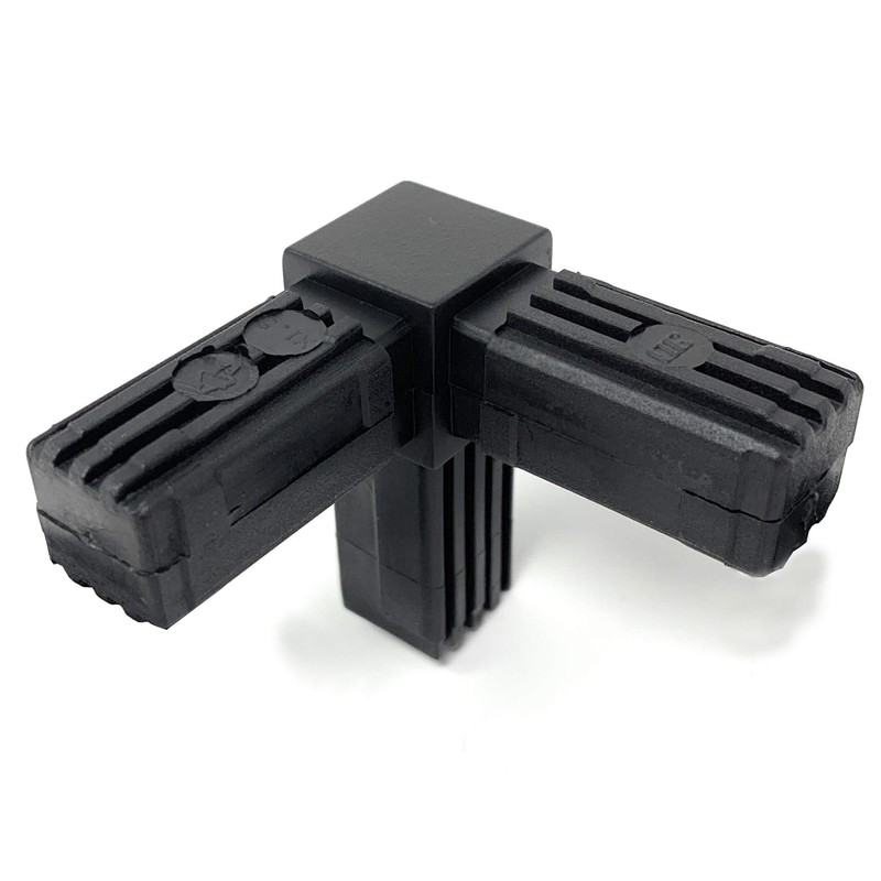 Design61 5x Connector for Square Pipes with Outlet Pipe Connector
