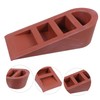 ULTECHNOVO Heavy Duty Rubber Door Stopper Wedge Extra Large Design