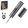 Cordless Soldering Iron Kit, USB-C Rechargeable Solder Pen with Digital