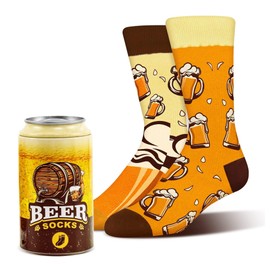 AGRIMONY Hamburger Box Socks, Men's, Women's, Boys, Funny, Present for Men, Women, Father's Day, Christmas, Birthday, Popular, Novelty Gift, Cute, Cotton, Stylish, Crew Socks, Valentine's Day Gift