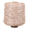 ECYC Ltd 153 Yards Cotton Sequin Yarn, Sparkle Sequin Thread