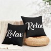 Adabana Relax Corduroy Throw Pillow Covers 18x18 Inch Set of