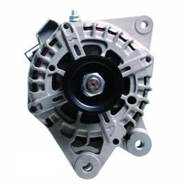 Alternator Compatible with Hyundai Tucson 16-21, 2.0L for Elantra 15-16, 1.8L for Kia Soul 17-19, 2.0L 12V 150A 6-Groove Pulley Clockwise Replace 37300-2E820