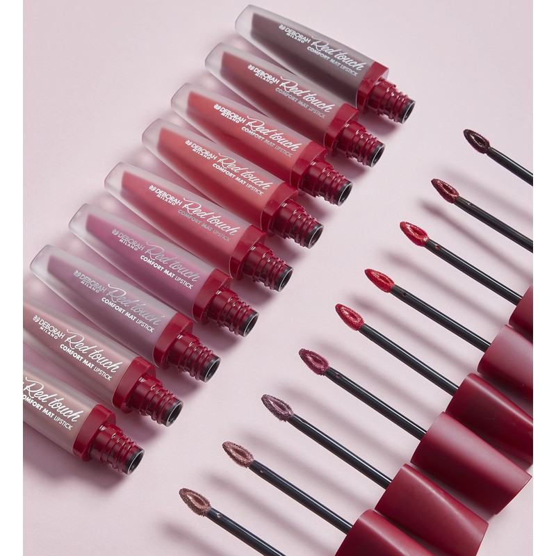 Deborah Milano Red Touch Lipstick No. 4 Peony Rose Liquid