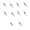 HeyNana 10pcs TF157 Series 157 Degree 250V 10A Thermal Fuse