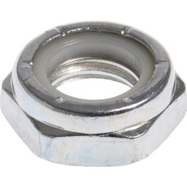 The Hillman Group 44228 5/8-18 Thin Pattern Nylon Insert Stop Nut, Zinc, 8-Pack