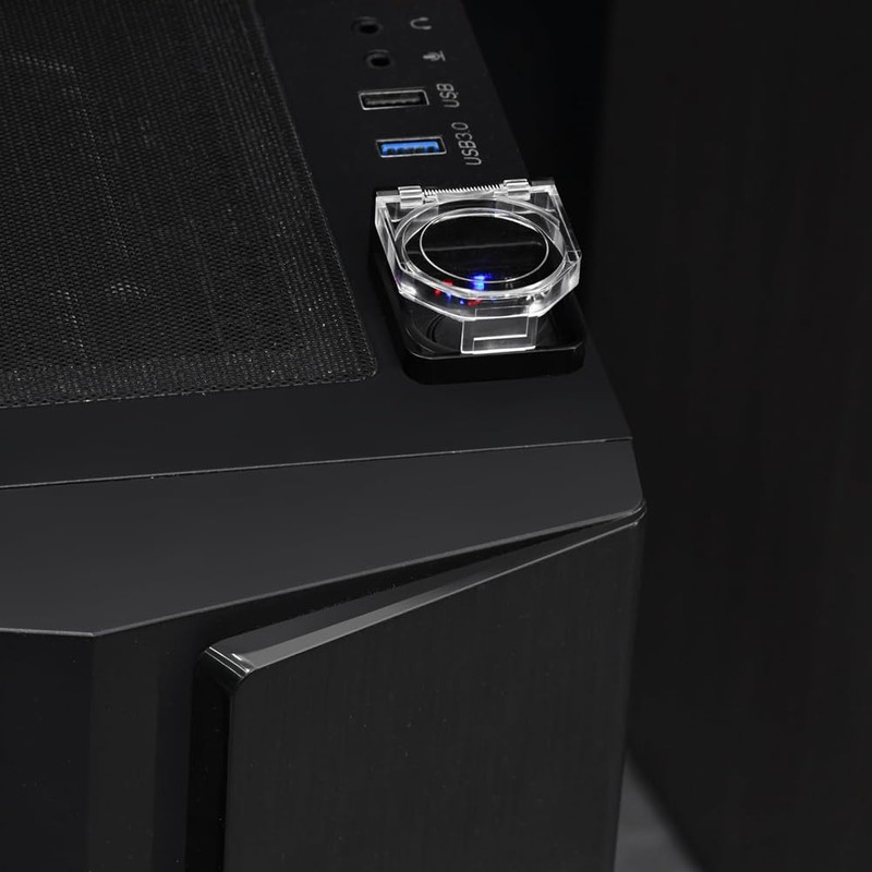 omolly Power Push Button Switch Cover, Waterproof, Dustproof, Collision-Proof Safety