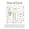 Hunts England - 11th Wedding Anniversary Card - Happy Steel