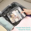3 Pack Clear Toiletry Bag,Waterproof Travel Toiletries Bag,Clear Makeup Bag