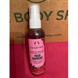 THE BODY SHOP Fresh Raspberry Hydrating Body Mist 3.3 oz spray NEW. Vegan. *HTF*