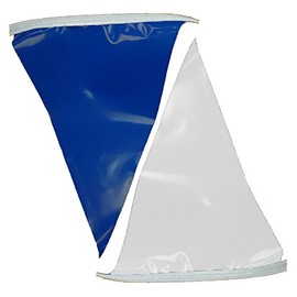 50 Feet Backstroke Flags 30 Pennant (Blue/White)