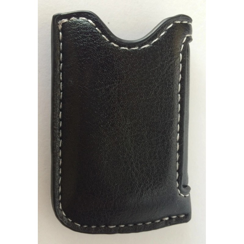 Black Leather Case Pouch For S.T. Dupont Minijet Lighter, New