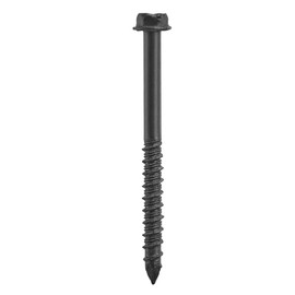 Tapcon 24389 1/4" X 2-3/4" HEX Head Black Screw Anchor 75CT
