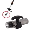 Tnfeeon 7 Spline 26mm Strimmer Trimmer Brush Cutter Shaft Connector,