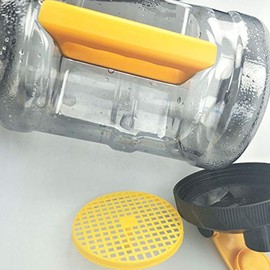 Aswalling 2.5L Wide Mouth Plastic Sport Water Bottle Outdoor Sports Large Capacity Water Bottle Space Drinking Bottled Water