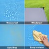 OUGEP Beach Blanket Sandproof, Large Picnic Blanket Waterproof for 6-10
