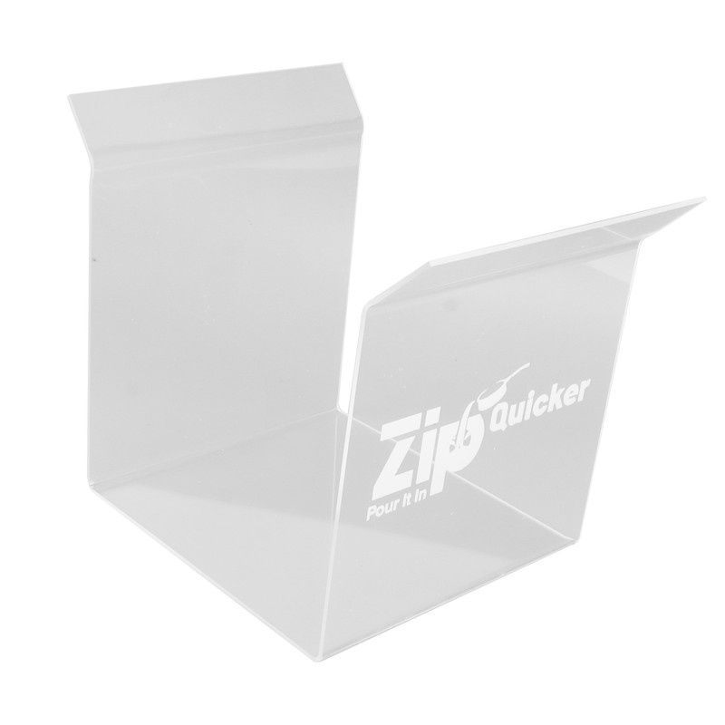 Ziplock Bag Holder Baggy Rack Holder Acrylic Handsfree to Pour