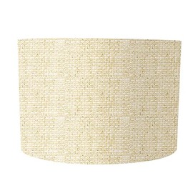 Lamp-shade K-30302 Catch-Type Replacement Lampshade Cotton Linen Canary Bottom Diameter 11.8 inches (30 cm)