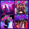 110 Pcs UV Neon Balloons, Neon Glow Party Balloons Glow